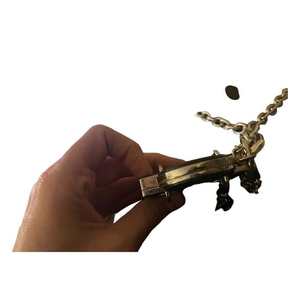 Dior Silver Plated Chain Necklace - Picture 10 of 11